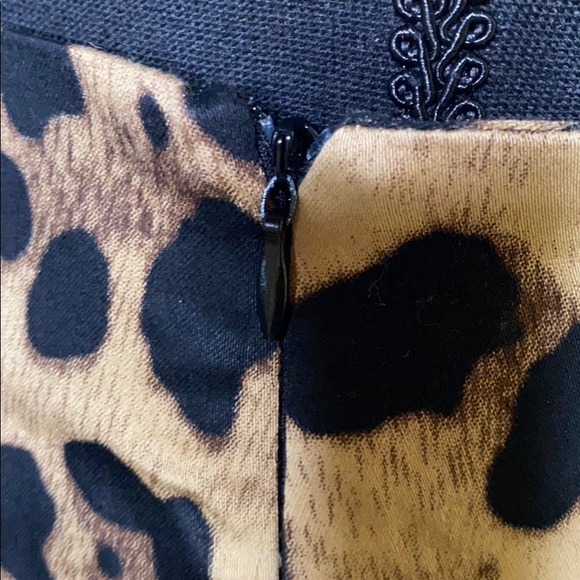 Shabby Apple Cheetah Print Skirt 224 - Picture 4 of 6